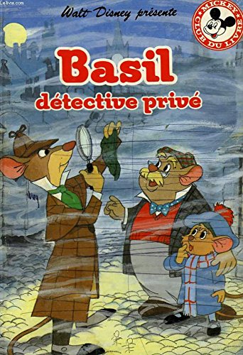 Couverture de Walt disney presente, basil, detective prive
