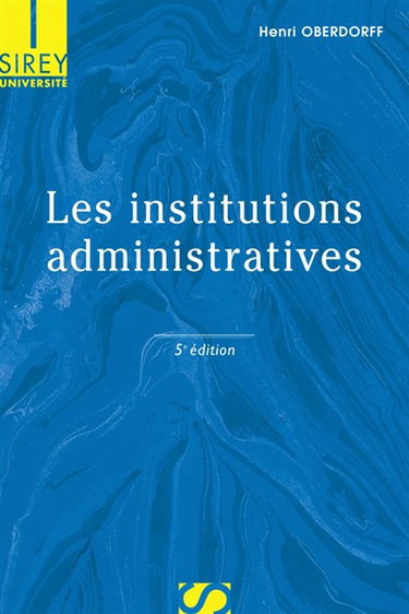 Les institutions administratives