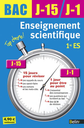 Enseignement scientifique, 1re ES