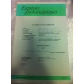 Couverture de Esquisses psychanalytiques le père et le symptome / Sigmund freud inédit N°19 par Collectif
