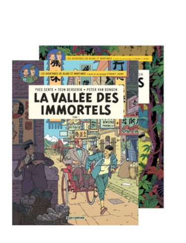Couverture de La vallée des immortels : T1 et T2
