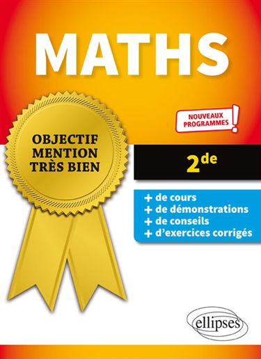 Maths 2de : nouveaux programmes