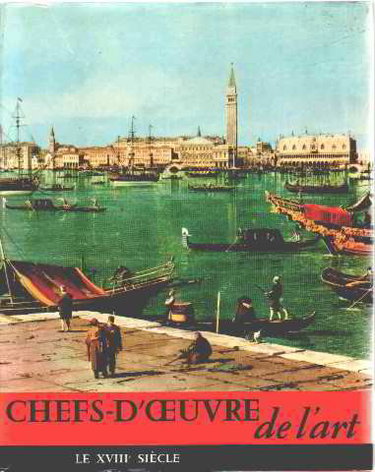 Couverture de Chefs-d'oeuvre de l'art /le XVIII° siecle