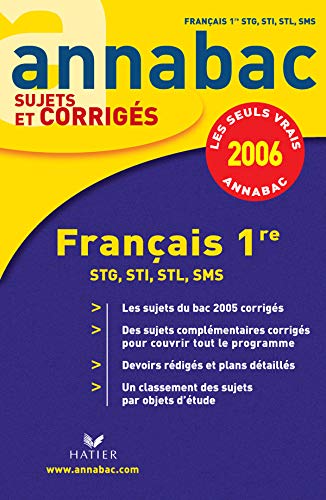 Français 1e STG, STI, STL, SMS