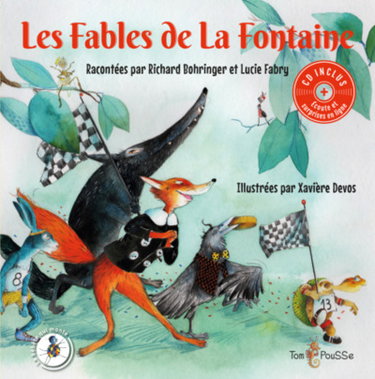Couverture de Les fables de La Fontaine