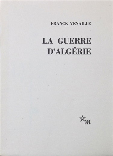 La guerre d'Algérie