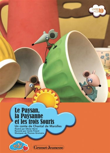 Le paysan, la paysanne et les trois souris