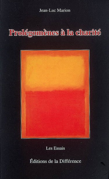 Prolégomènes à la charité