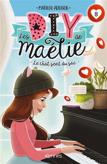 Couverture de Les DIY de Maélie. Vol. 8. Le chat sort du sac