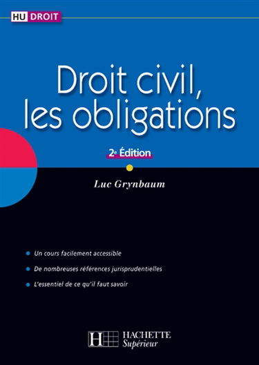 Droit civil : les obligations