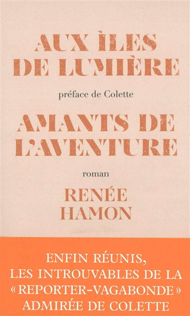 Couverture de Aux îles de lumière. Amants de l'aventure