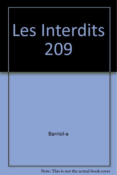 Les interdits n°209 : vicieuses provinciales