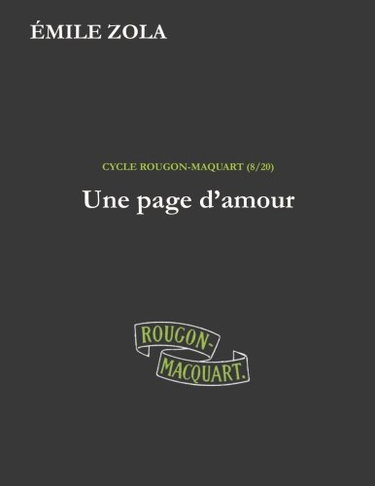 Une page d'amour