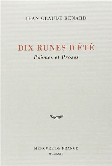 Dix runes d'été
