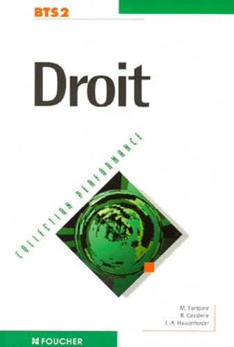 Droit 2 : BTS, 2e année (Ouvrage)