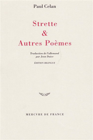 Strette : et autres poèmes