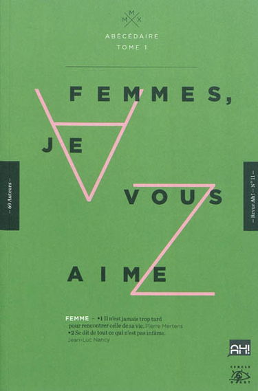 Ah !, n° 11. Femmes, je vous aime