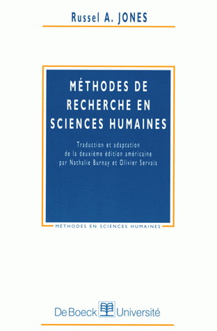 Méthodes de recherche en sciences humaines