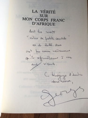 La Vérité sur mon Corps Franc d'Afrique : 1942-1943