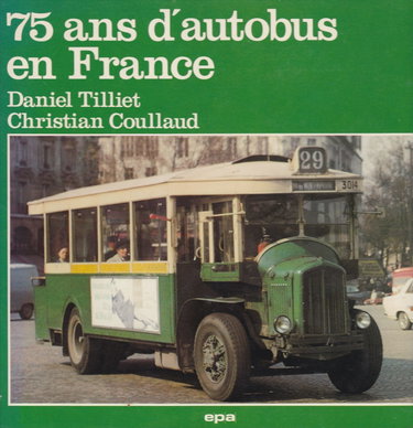 Couverture de 75 ans d'autobus en France