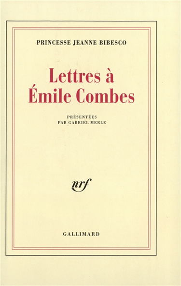 Lettres à Emile Combes