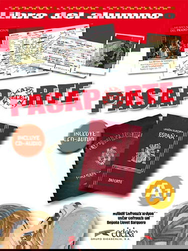 Pasaporte nivel A1 - Livre + CD