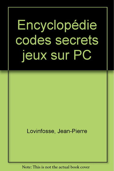 Encyclopédie des jeux sur PC