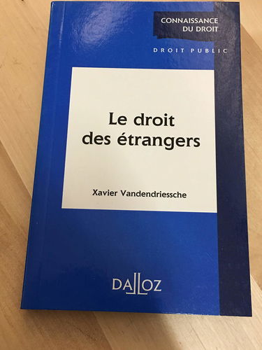 Le droit des étrangers