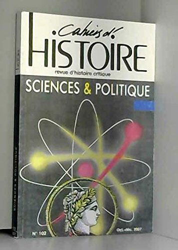 Cahiers Histoire Sciences & Po - Cahh102