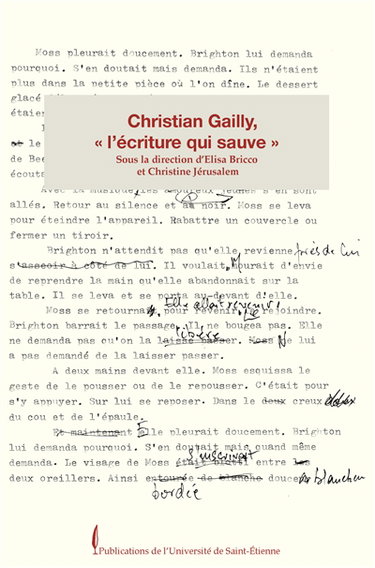 Christian Gailly, l'écriture qui sauve