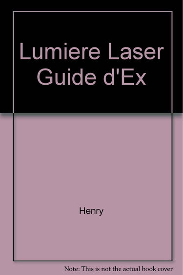 LUMIERE LASER GUIDE D'EX