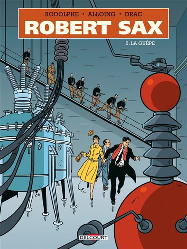 Couverture de Robert Sax. Vol. 5. La guêpe