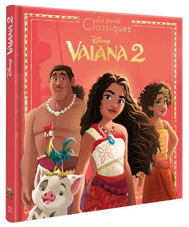 Couverture de Vaiana 2 par Walt Disney company