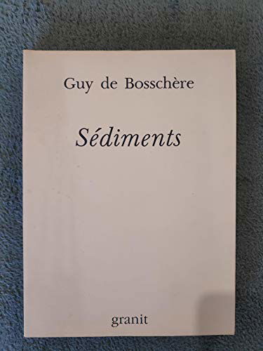 Sédiments