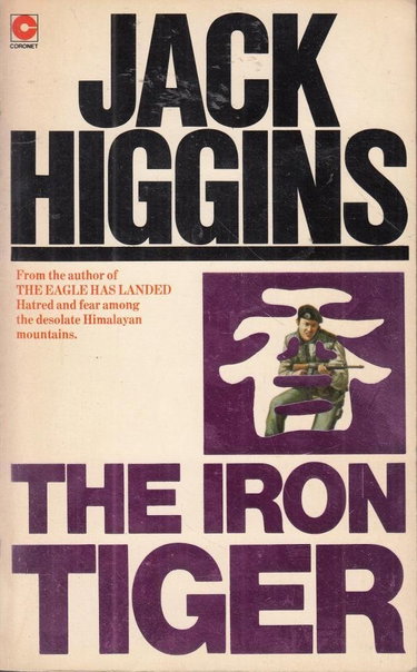 Couverture de Iron Tiger par Jack Higgins