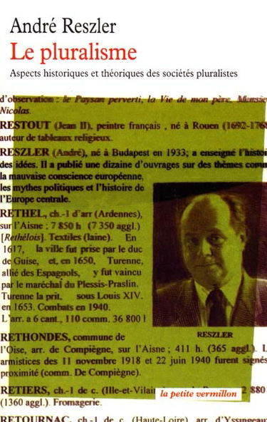 Le pluralisme : aspects historiques et théoriques des sociétés pluralistes
