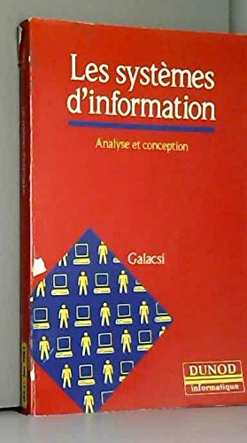 Les Systèmes d'information : analyse et conception