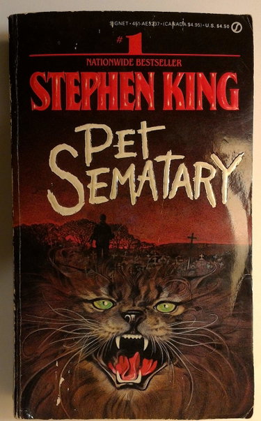 Couverture de Pet Sematary par Stephen King