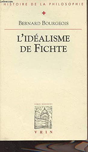 L'idéalisme de Fichte
