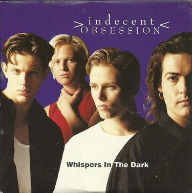 Couverture de Whispers in the dark 2-track CARD SLEEVE