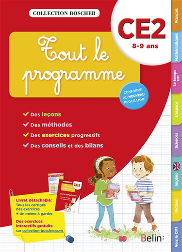 Tout le programme : CE2, 8-9 ans : conforme au nouveau programme