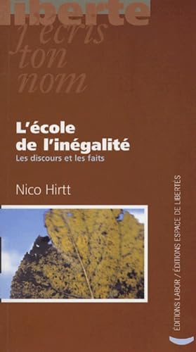 L'école de l'inégalité