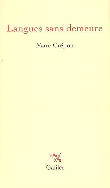 Langues sans demeure