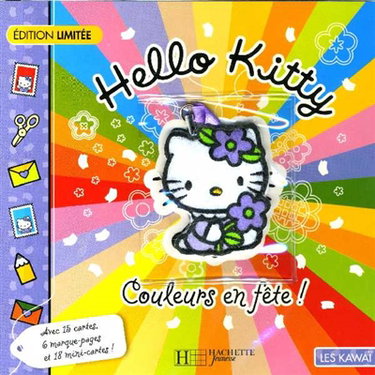 Couverture de Hello Kitty, couleurs en fête !