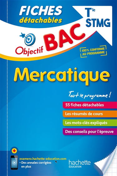 Mercatique terminale STMG : 55 fiches détachables