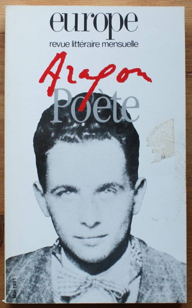 Couverture de Europe Aragon poète 745 par Collectif
