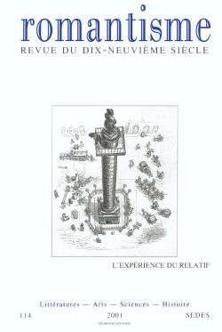 Romantisme, n° 114. L'expérience du relatif