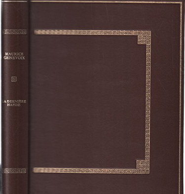 Couverture de La dernière harde par Maurice Genevoix