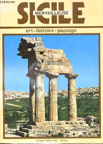 Couverture de Sicile merveilleuse. art-histoire-paysage par Collectif