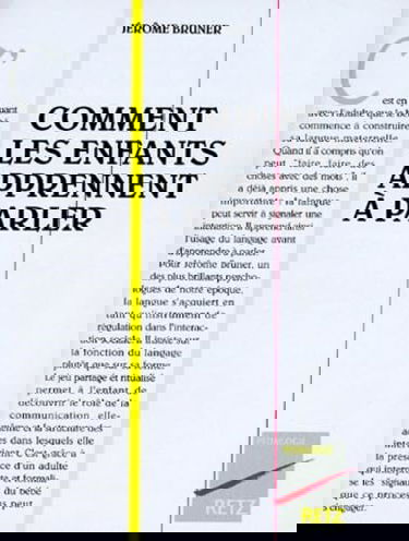 Comment les enfants apprennent à parler